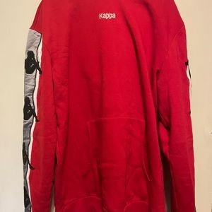 Kappa Bzaliab red hoodie